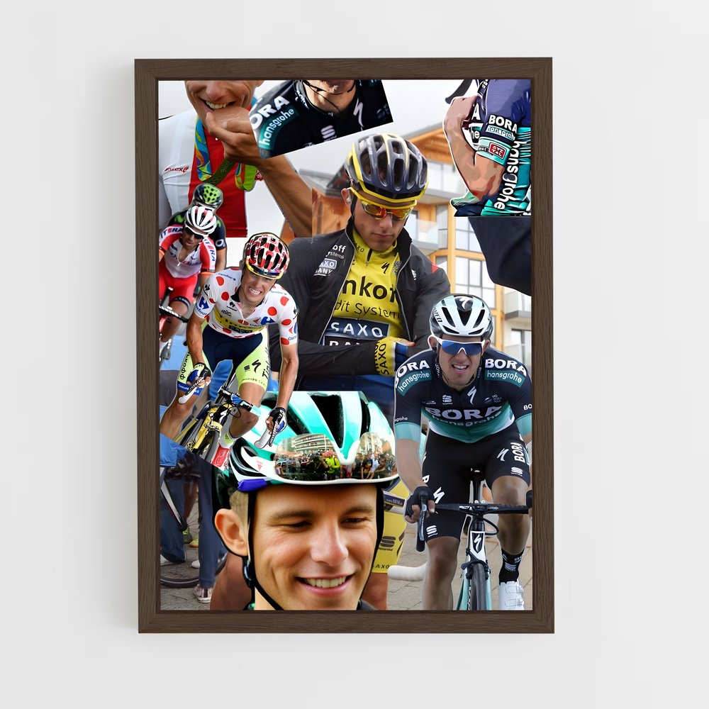 Poster La Montée Épique – affiche Cyclisme (vue 5)